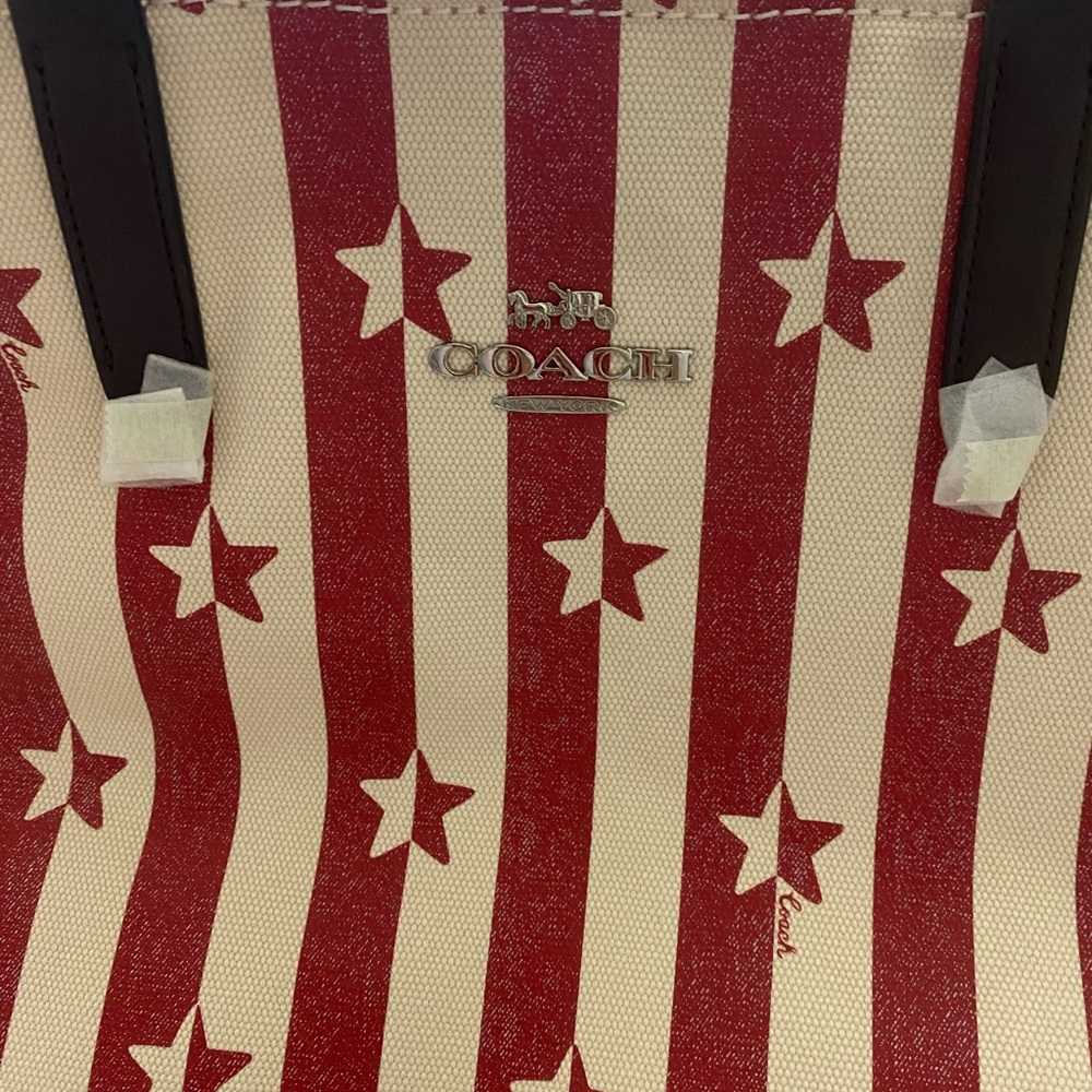 Coach Bi-Color Star Tote